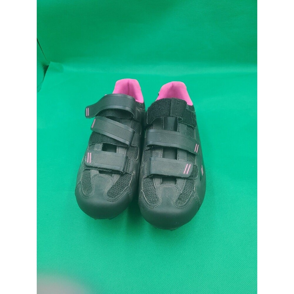 Tommaso W Pista 100 Women's Cycling Shoes Size 9 Black Pink Bike Spin